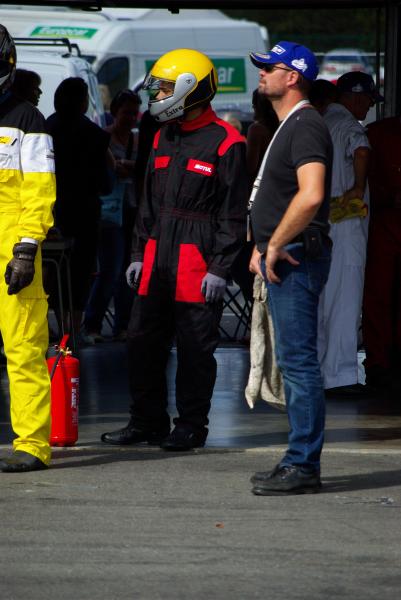 Photo 136. Le Team Manager et mon fils en pompier